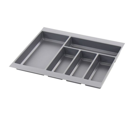 CLASSICO Bestekinzet GRIJS afsnijbaar breedte 451-490mm, diepte 381-440mm