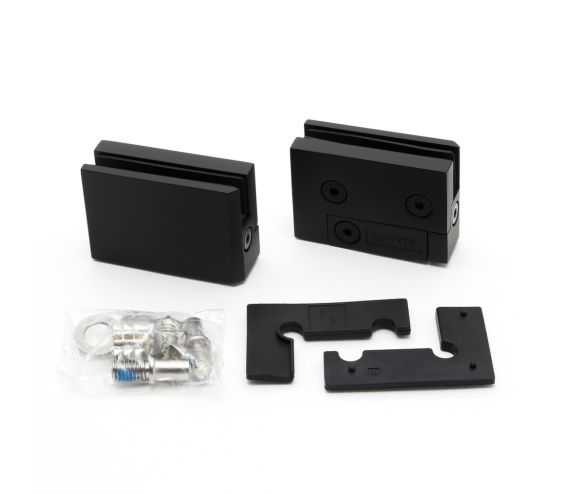 GS-GH5-BL GLASS DOOR HINGE, INSET